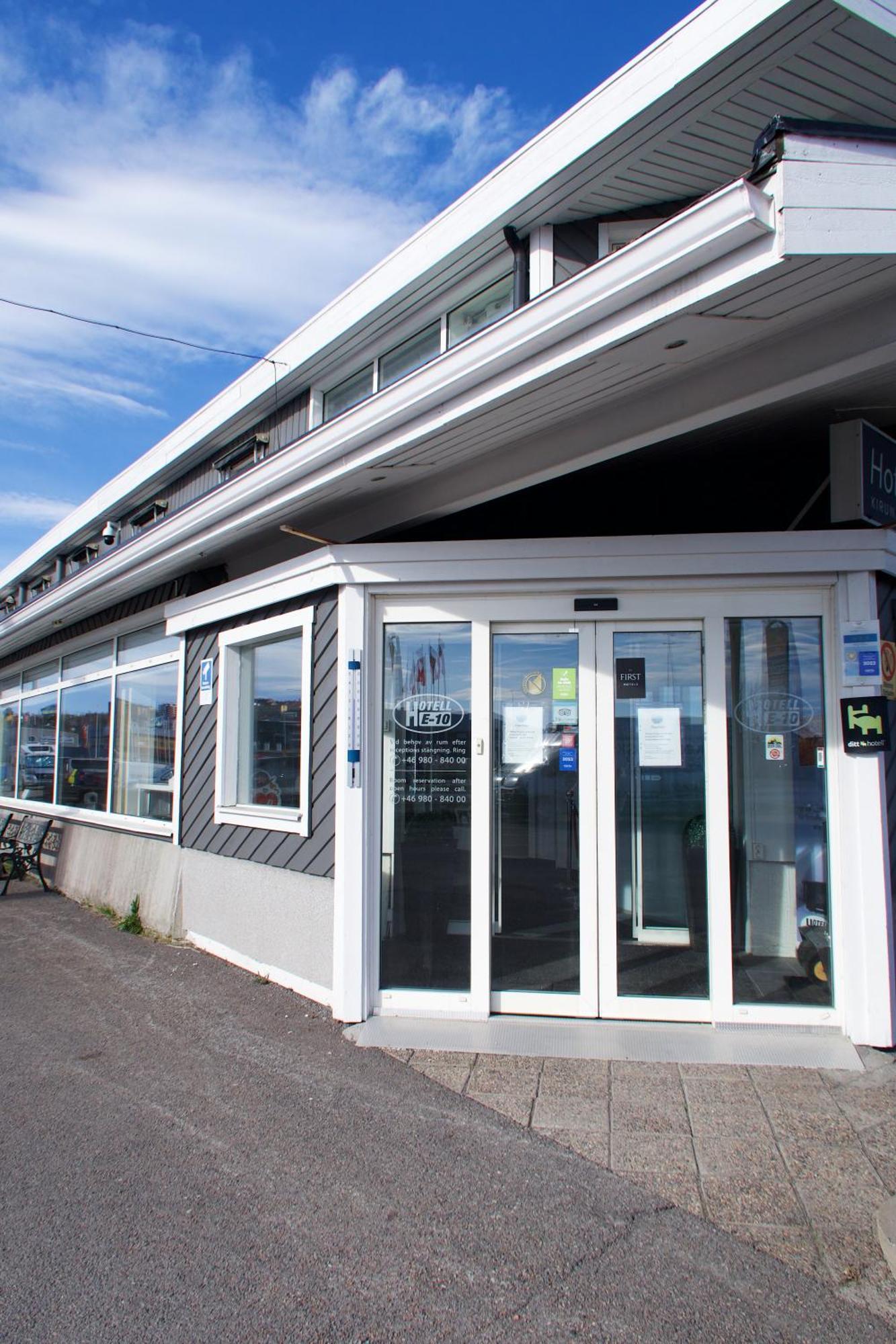 Hotel E-10 By First Kiruna Exterior foto